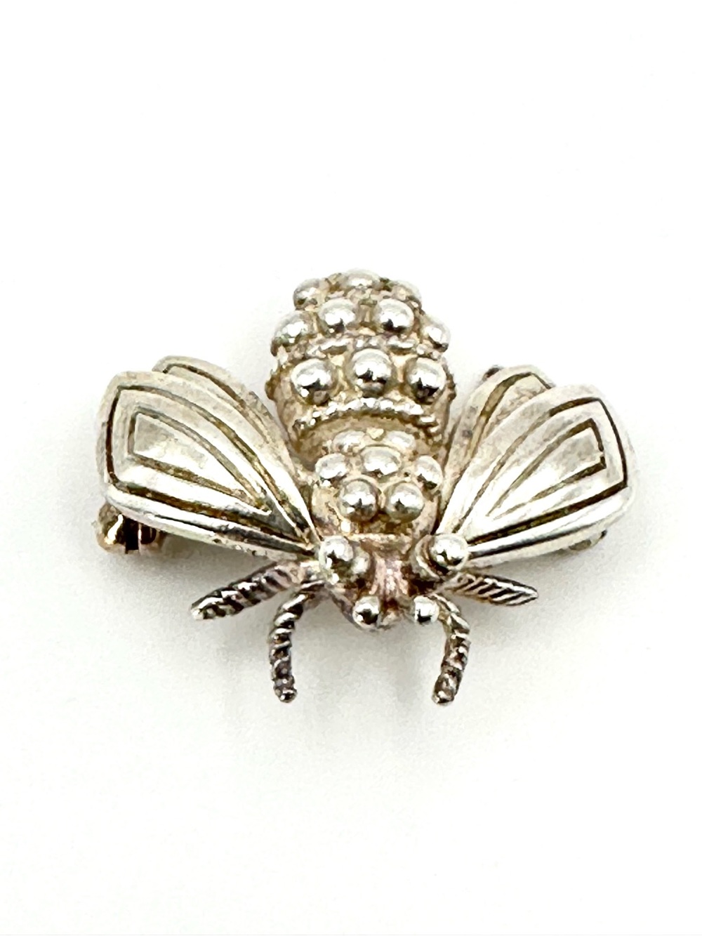 Tiffany & Co VINTAGE Sterling Silver Bumblebee Bee Brooch Pin - Picture 3 of 7